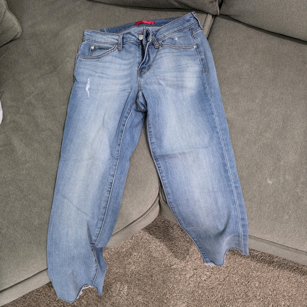Jennifer Lopez Light Blue Ankle Jeans
